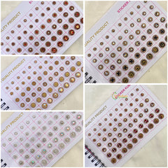 Vriksham Cocktail LCT Stone Sticker Bindi Book-BB159