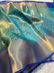 Vriksham Firosa Tanchoi Tissue Saree-VS4504