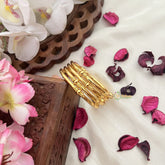 Vriksham Gold Look Alike Kada Style Daily Wear Bangles -G18015