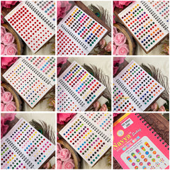 Vriksham Navya Suhag Spiral Bindi Book(960 Bindi Jari)-BB342