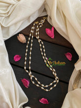 2 Layered Pearl Maala Neckpiece-G4710 - G4710 - vrikshamindia