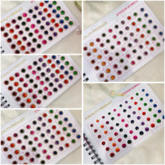 Vriksham LCT Stone Shaded Border Bindi Book(300 Bindi)-BB228