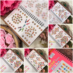 Vriksham Navya Suhag Spiral Bindi Book(D NO:48A17 LCT Stone Fancy)-BB330