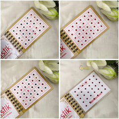 Vriksham Swastik Hand Work Range Bindi Book-BB273