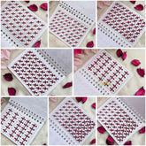 Vriksham Classic Plain Kalyanam Chand Bindi Book-BB321