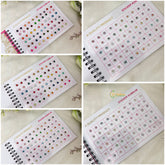 Vriksham WT Stone Pestal Premium Bindi Book(300 Bindi)-BB256