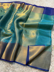 Vriksham Firosa Tanchoi Tissue Saree-VS4504