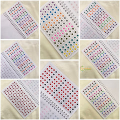 Vriksham Plain Shade Round Bindi Book-BB173