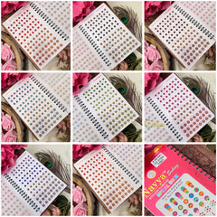 Vriksham Navya Suhag Spiral Bindi Book(D NO:96P1 LCT Stone Fancy)-BB329