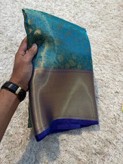 Vriksham Firosa Tanchoi Tissue Saree-VS4504