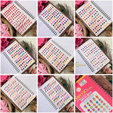 Vriksham Navya Suhag Spiral Bindi Book(960 Bindi Plain Mix Shape)-BB343