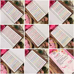 Vriksham Vidhi Sticker Kunkum Spiral Bindi Book( 2 Shade Parvati)-BB3561