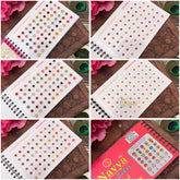 Vriksham Navya Suhag Spiral Bindi Book(300 Bindi LCT Stone Peastal Premium)-BB339