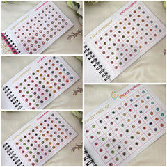 Vriksham LCT Stone Fancy Bindi Book(D NO 30PS1)-BB259