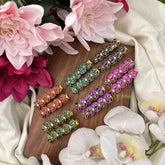 Return Gift Multicolor Floral Design Hair Clip for Women & Girls-Set Of 6-H1146