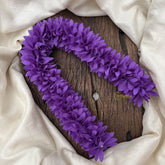 Vriksham Artificial Jasmine Gajra for Hair Accessories-Lavender-HF-H1062