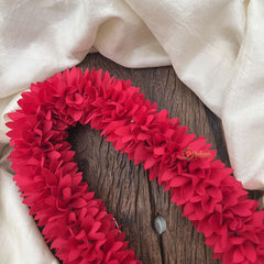 Vriksham Artificial Jasmine Gajra for Hair Accessories-Pink-HF-H1065