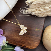 Vriksham Elegant Butterfly Pendant Anti Tarnish Stainless Steel Necklace Chain-G17675