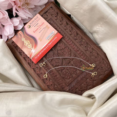 Vriksham Elegant Invisible Ear Chains For Earrings-Contain 2 Pair-G19975