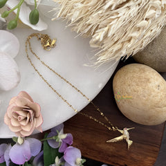 Vriksham Phoenix Bird Pendant Anti Tarnish Stainless Steel Necklace Chain-G17695