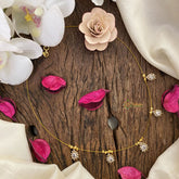 Vriksham 5 Antique Pendant Invisible Chain-G16968