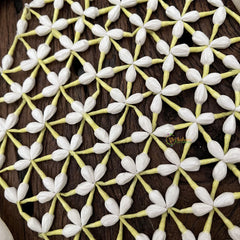 Vriksham Artificial Jasmine Bun Net Jada Hair Accessories-HF-H1088