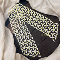 Vriksham Artificial Stunning Real Jasmine Look Alike Bridal Netted Gajra Hair Accessories-HF-H1087