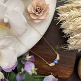 Vriksham Wing Shape Pendant Anti Tarnish Stainless Steel Necklace Chain-G17691