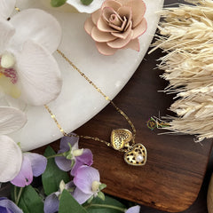 Vriksham Heart With Stone Pendant Anti Tarnish Stainless Steel Necklace Chain-G17670