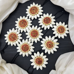 Vriksham Jasmine Kemp Stone Set Of 9 Traditional Jada Billais-HF-H1091