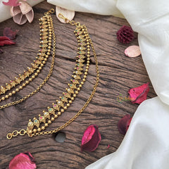 Trendy 3 Layered Maatil-Red Green White-G15505