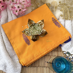 Vriksham Yellow Shade Chinnalampattu Saree-VS4715