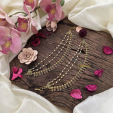 Elegant 3 Layered Maatil-Red-G15524