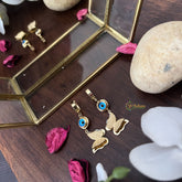 Vriksham Butterfly With Eye Anti Tarnish Stainless Steel Earring-G17702