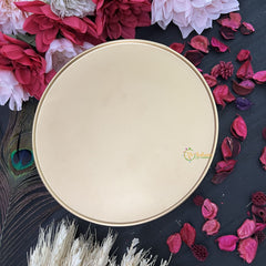 Vriksham Golden Pichwai Basket-White-Elephant Design-RG264