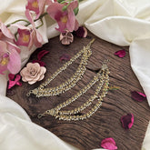 Gold Look Alike With Pearl 3 layered Maatil-G15515