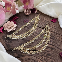 Gold Look Alike With Pearl 3 layered Maatil-G15515