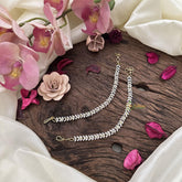 Leaf Shape AD Stone Maatil-Earchain-G15534