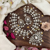 Premium White Victorian Diamond Neckpiece-VV1863