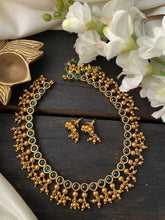 Simple Elegant Green Kemp Choker -G2411