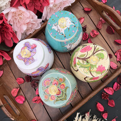 Vriksham Metal Pichwai Jar (Pack of 4)-RG163