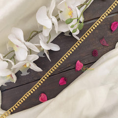 Vriksham Designer Gold Look Alike Thin Hip Chain-G15863