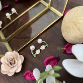 Vriksham Unique Leaf Shape Earring-G17735