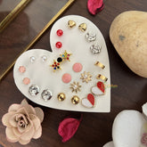 Vriksham 12 Pairs Combo Earrings Set-G17748