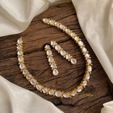 Elegant Mossanite Victorian Diamond Short Neckpiece - VV1383