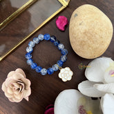 Vriksham Antique Kids Bracelet-White Blue-G17754