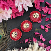 Vriksham Brass Agarbatti Stand, Incense Stick Holder(Pack of 3)-RG177