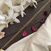 Vriksham Gold Look Alike Thin Hip Chain-Shell-G15855