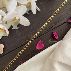 Vriksham Gold Look Alike Thin Hip Chain-Shell-G15855