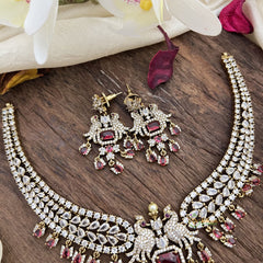 Premium Victorian Diamond Hasli-Red-VV1915